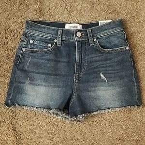 Victoria's secret PINK high waisted cutoffs sz 4